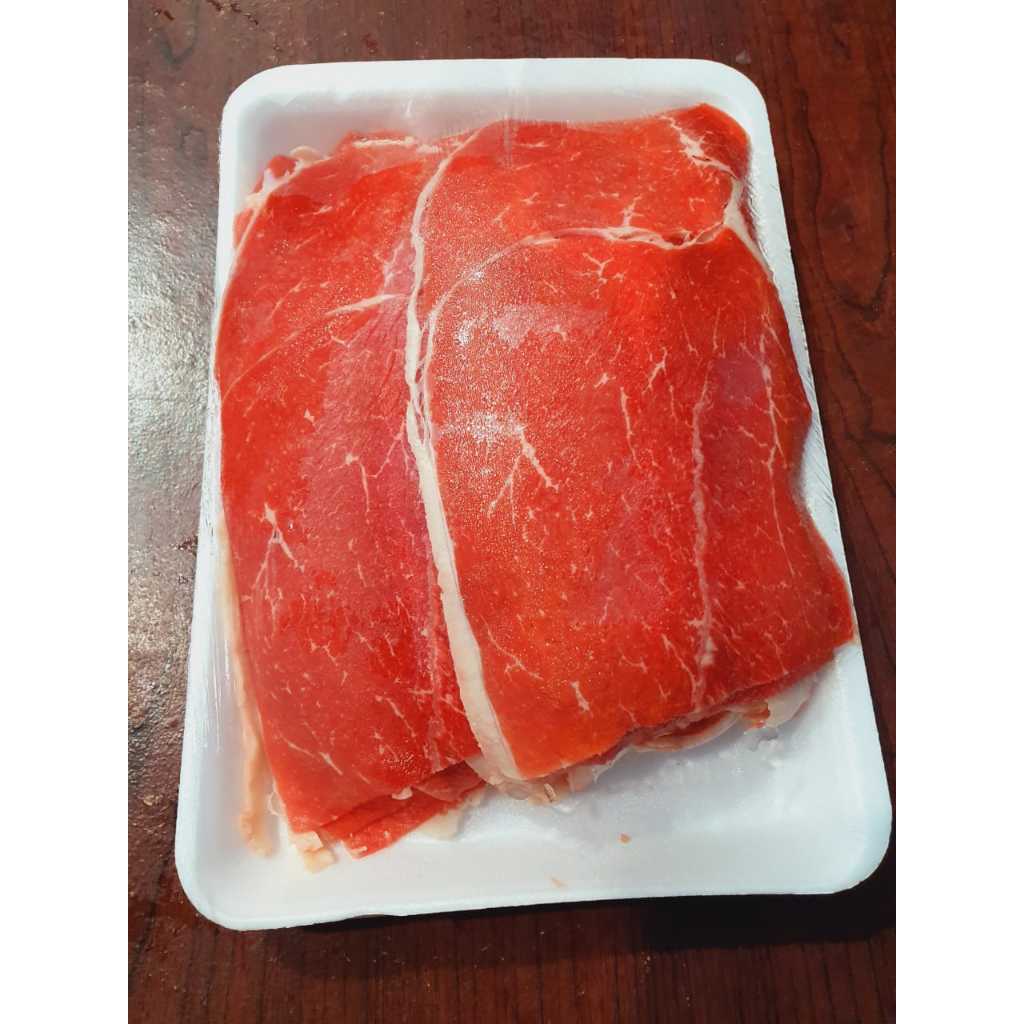 

Daging Blade Sedikit Lemak slice tipis kemasan 500gr