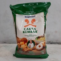 

Cakra Kembar Tepung Terigu Kemasan 1kg