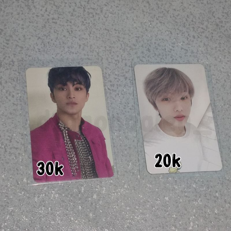 [READY STOCK] PC NCT Dream Official - Mark Hot Sauce, Jisung Cafee