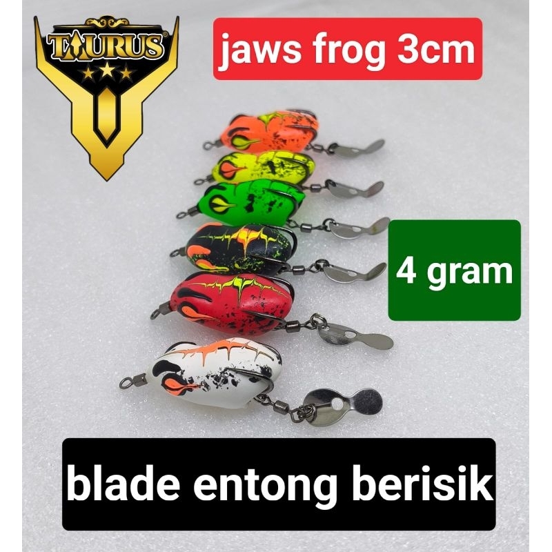 Jaws frog Taurus 3cm