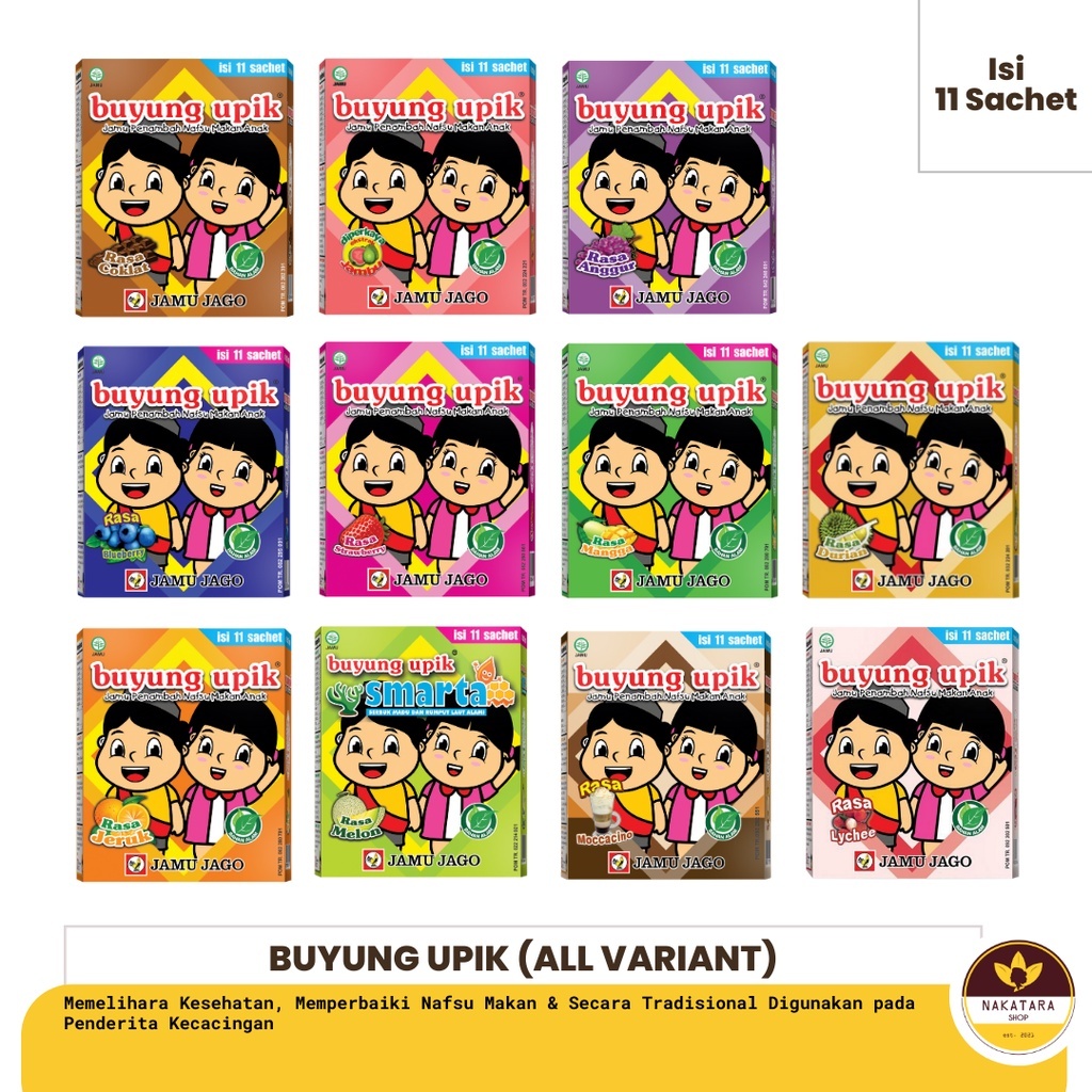 

BUYUNG UPIK REGULER PENAMBAH NAFSU MAKAN ANAK (KARTON)