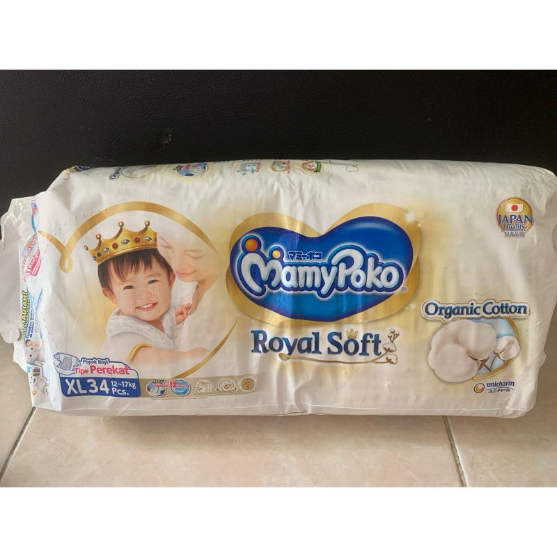 mamypoko XL34 perekat royal soft
