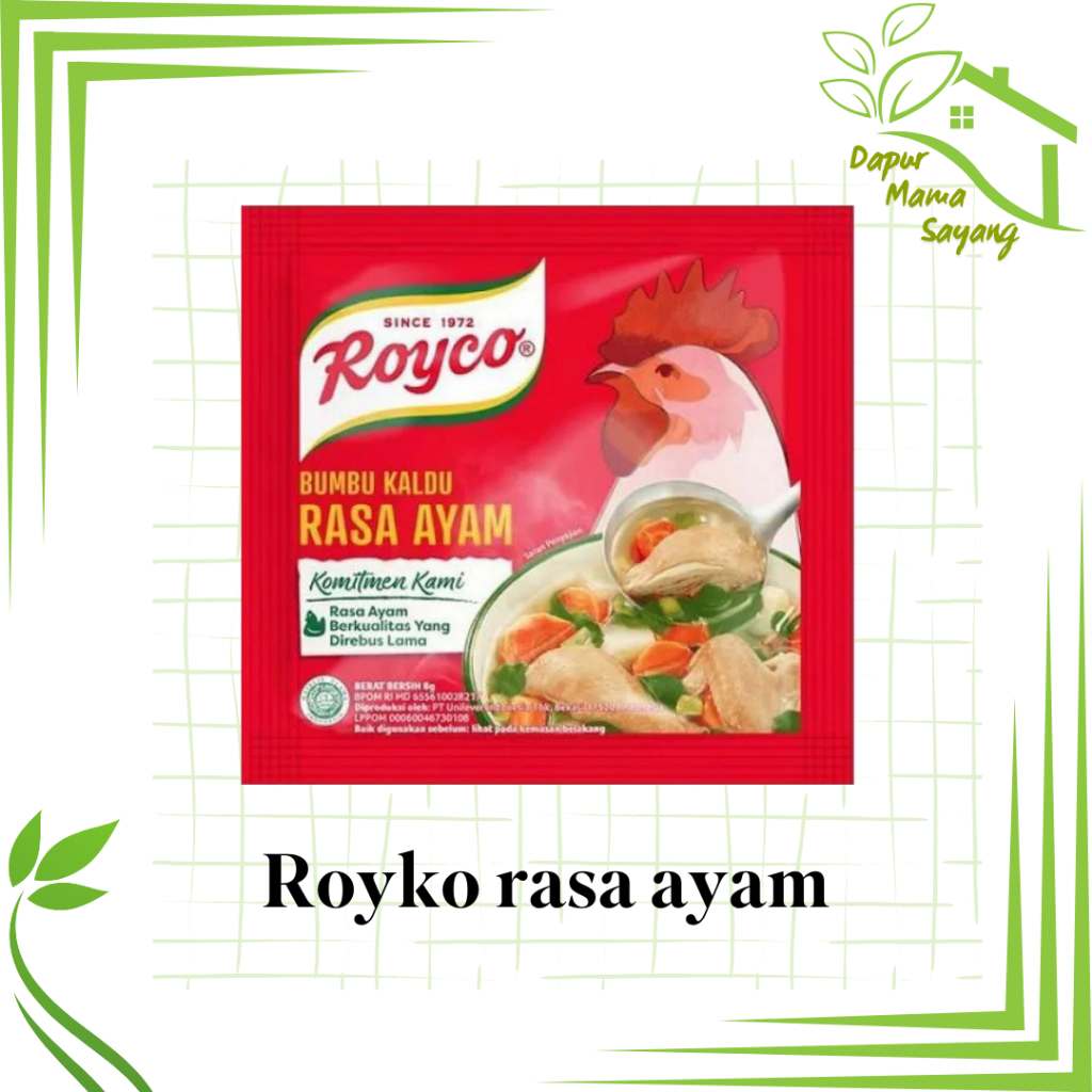 

Royco rasa Ayam / royco ayam / kaldu ayam / bumbu ayam / Sidoarjo Surabaya