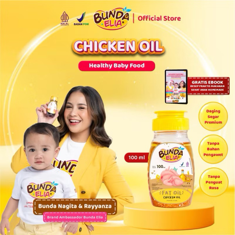

Bumbu bunda Fat oil minyak MPASI Bunda elia