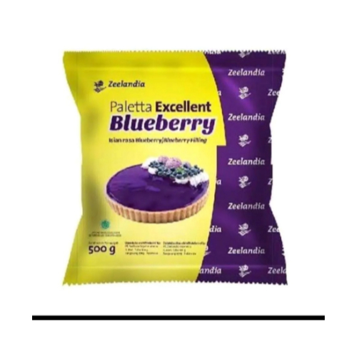 

ZEELANDIA Paletta Selai Isian Blueberry Bluberi Jam Filling 500 gr