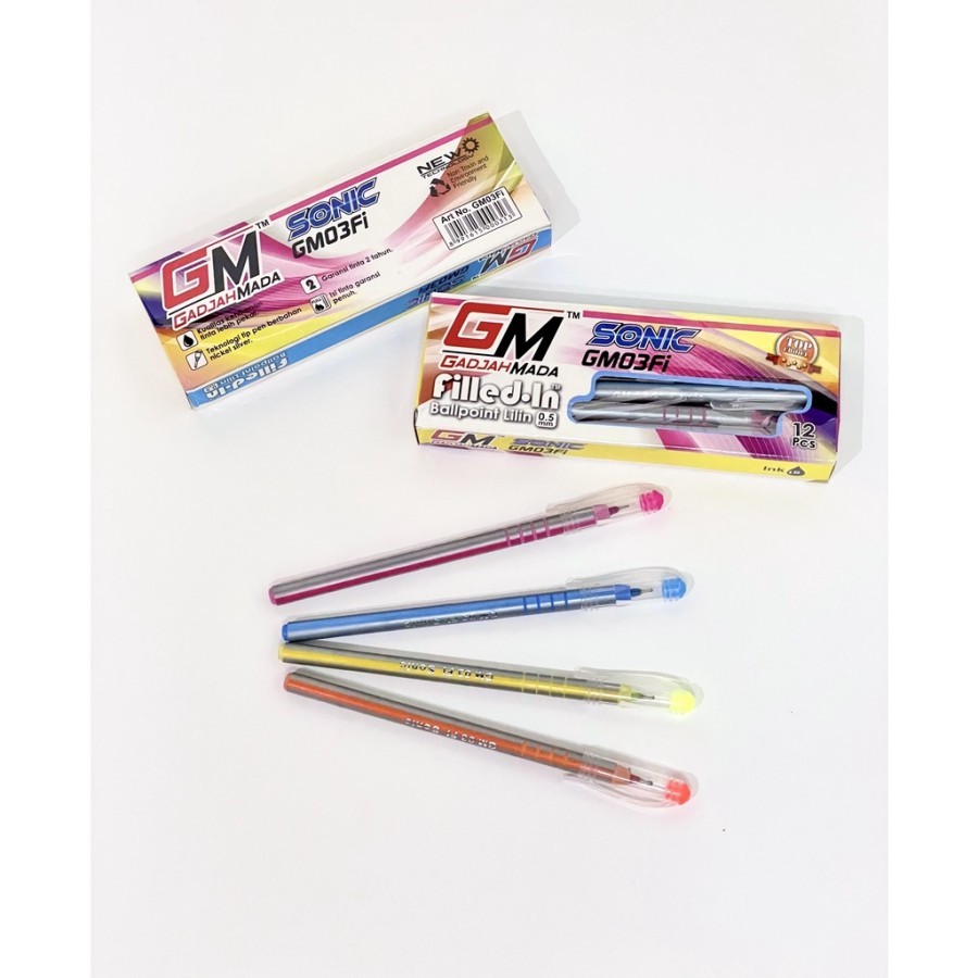 

Ballpoint Sonic GM-03Fi - Pulpen Ballpoint Bulpen termurah