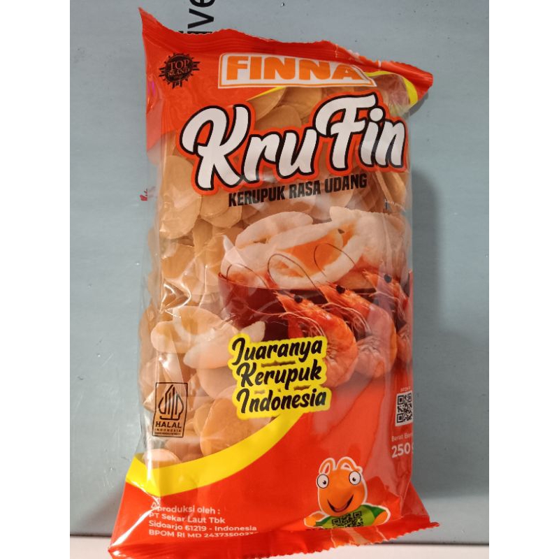 

250 gram Finna Krufin Kerupuk Rasa Udang