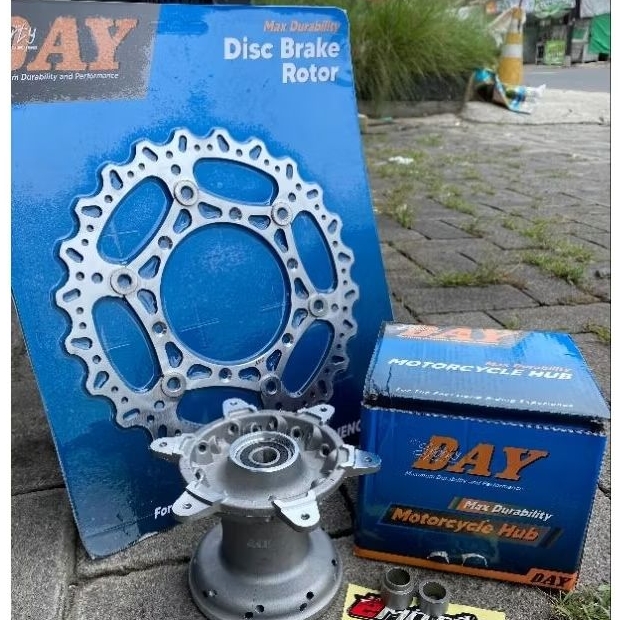Tromol Depan YZ85 Set Disc 300mm PNP as Roda Ninja 15mm