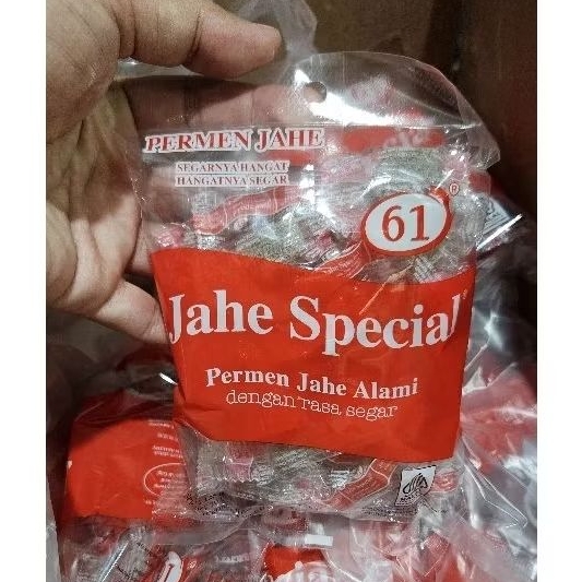 

ED 09.25 - ZAK 125GR - PERMEN JAHE SPECIAL MERK 61 / PERMEN JAHE ALAMI GINGER CANDY