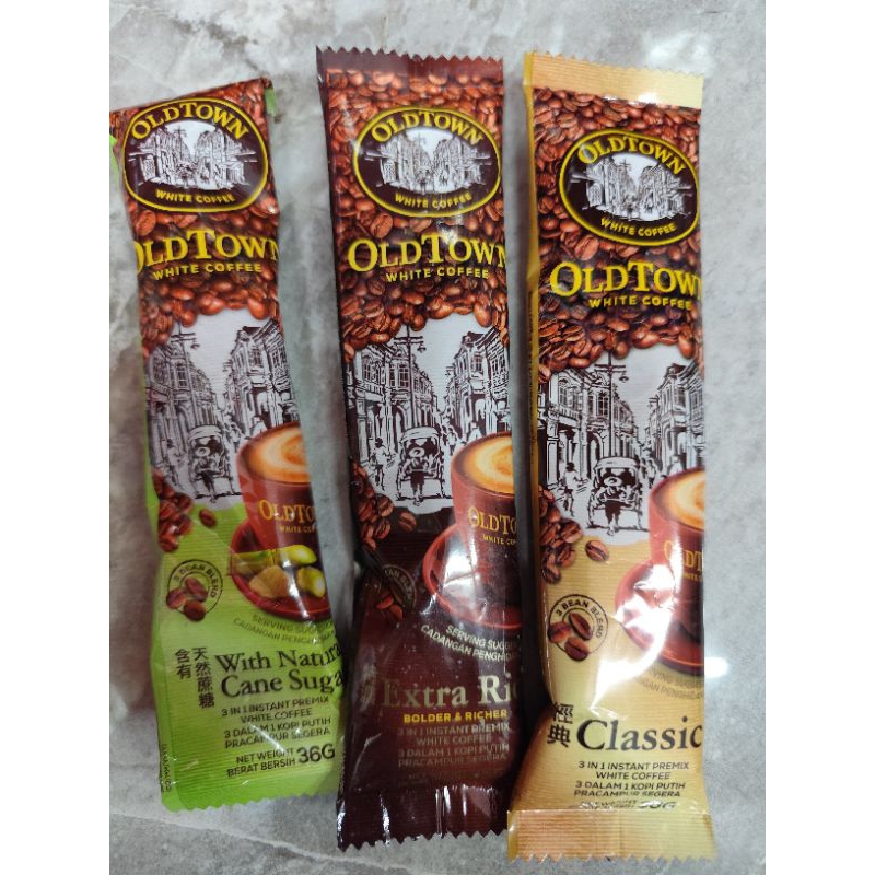 

Oldtown White Coffee Sachets