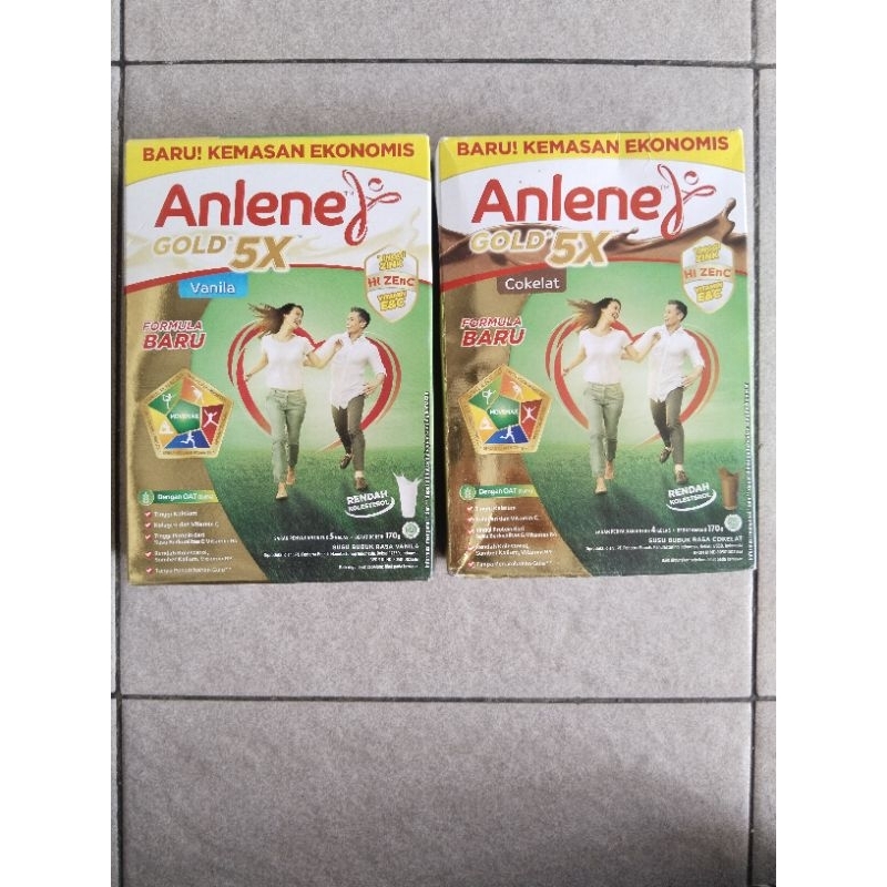 

Anlene Gold 5X 170gr (kardus luar kurang baik)