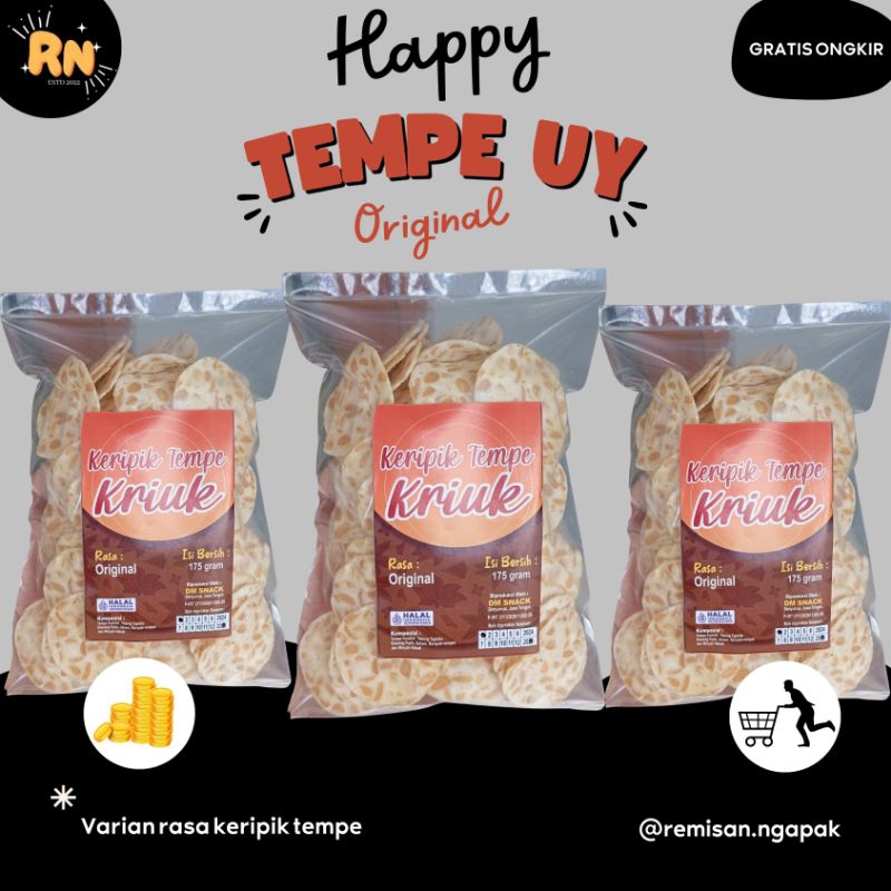 

REMISAN.NGAPAK | TEMPE KERISPI KEKINIAN | TEMPE KERISPI UY| KERISPINYA NAMPOL | CEMILAN ORANG NGAPAK | TEMPE KEDELAI MURNI | KERIPIK TEMPE ORIGINAL HALAL | TEMPE KERIPIK MURAH | KERIPIK TEMPE BANYUMASAN | KHAS JAWA | KERIPIK ASLI TRENDING | KULINERAN