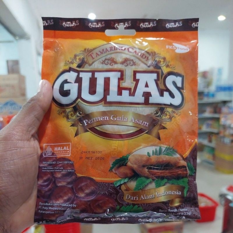 

Gulas Permen Gula Asam 125gr Permen Asem