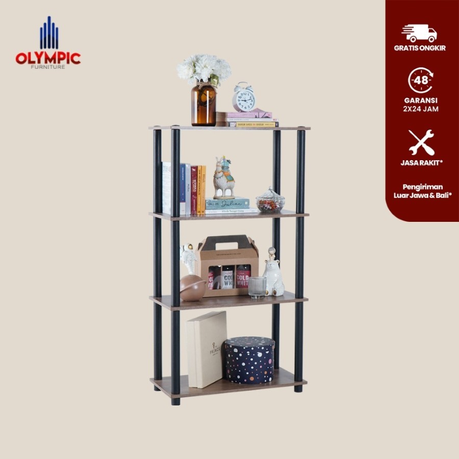Rak Serbaguna / Rak Hias / Rak Buku / Olympic RSG Nemo