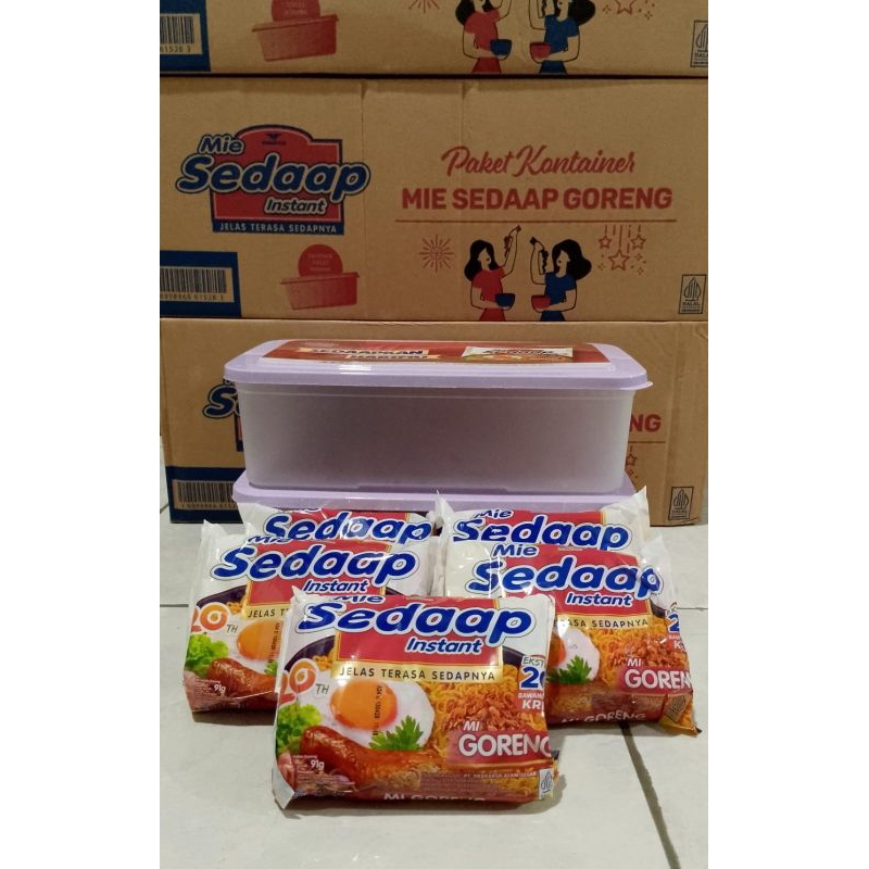 

mie sedap goreng isi 5 gratis box
