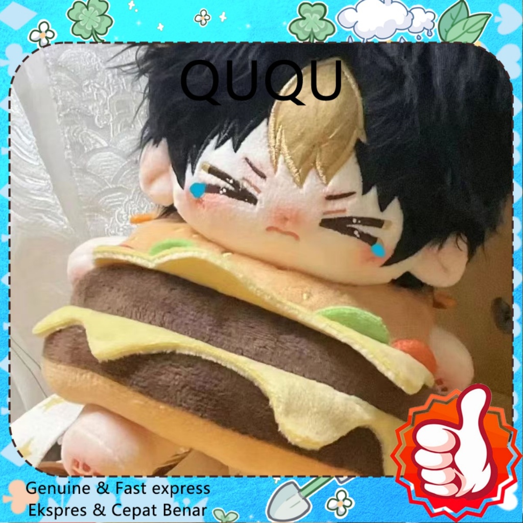 QUQU 20cm Haikyuu!! Nishinoya Yu Attribute Cotton Doll baju boneka 20cm Dress up doll