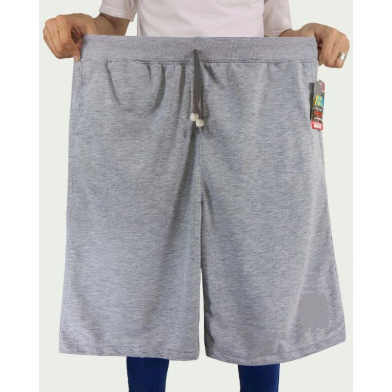 Celana Pendek Pria wanita kolor 3/4 JUMBO tebal.Celana Pendek Pria Jumbo RIB