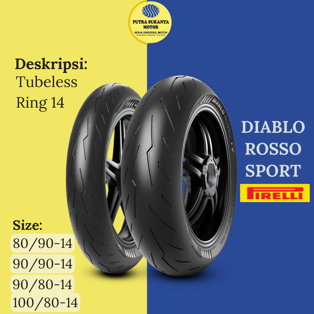 BAN PIRELLI DIABLO ROSSO SPORT RING 14