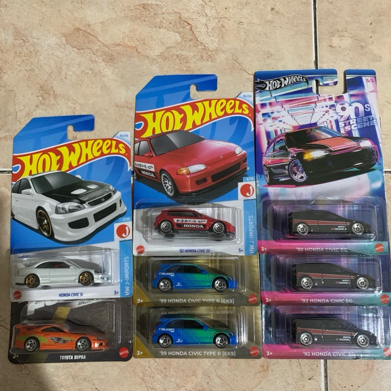 Hot Wheels Honda Civic EG 90s