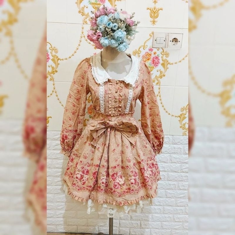 Liz Lisa Ribbon Collar Dress