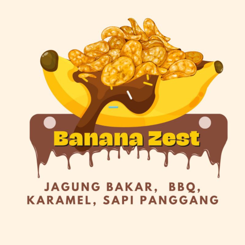 

Banana Zest keripik pisang -rasa jagung bakar, karamel, BBQ, dan sapi panggang-