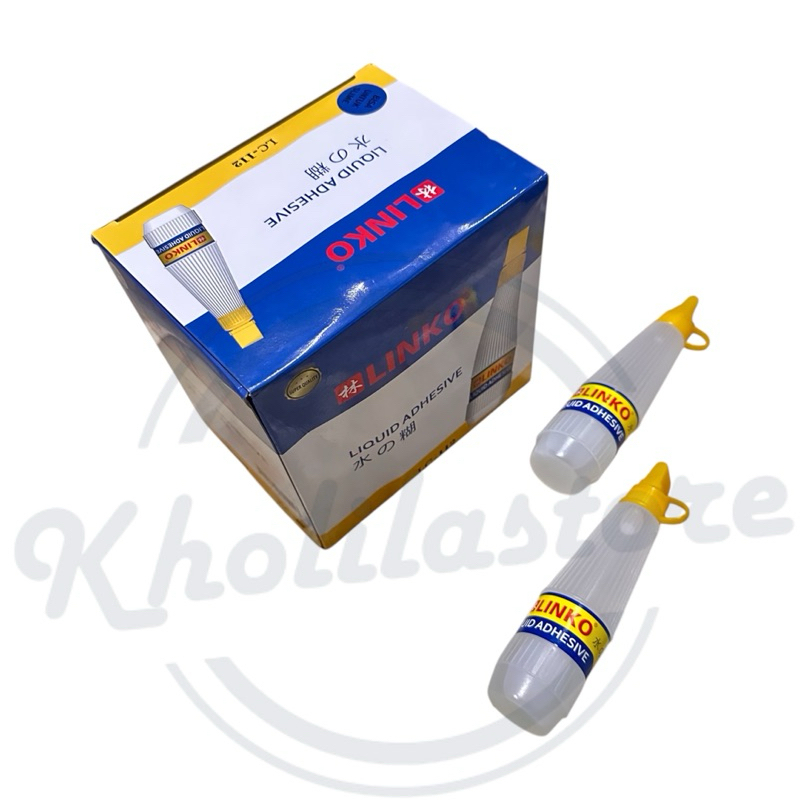 

(12 pcs) Lem Cair Tanggung Linko 75ml