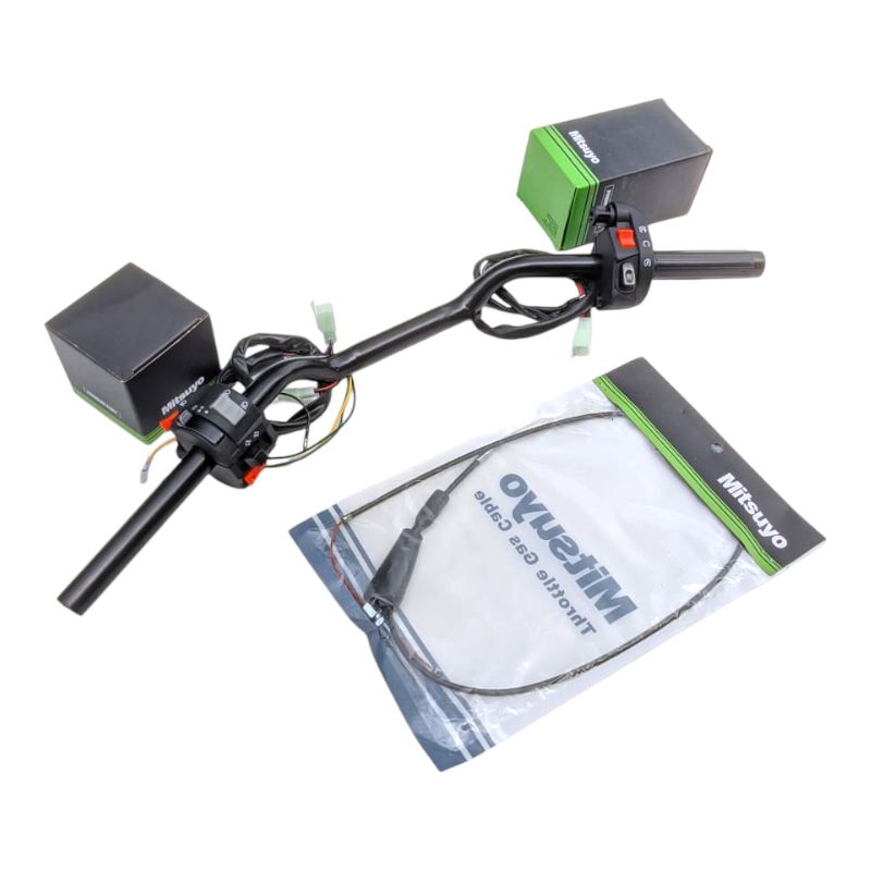 Stang RZR Set Holder saklar kiri Vixion Old set holder kanan gas ksr