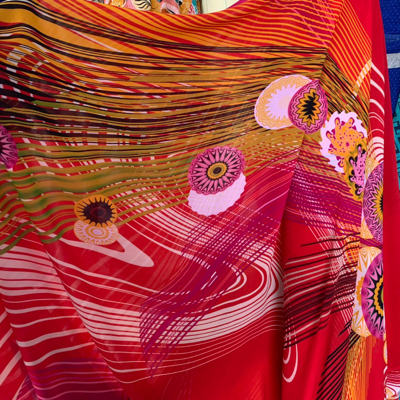 kain sifon motif - kain sifon premium - kain sifon kebaya - kain sifon gamis motif