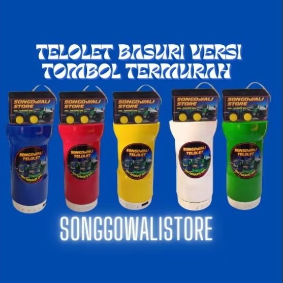 TELOLET BASURI KLAKSON SEPEDA VERSI TOMBOL TERMURAH SONGGOWALISTORE