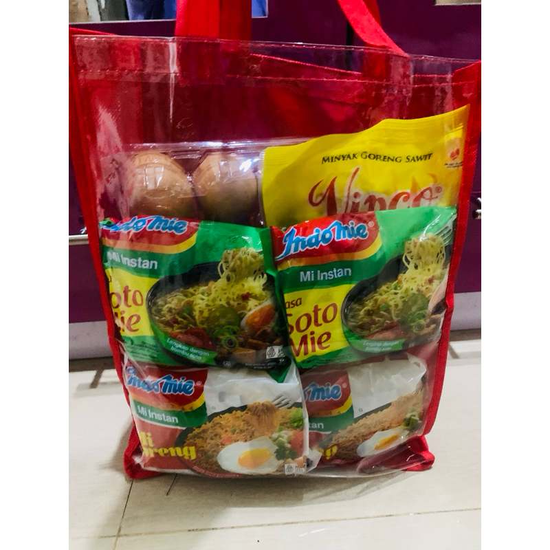 

Paket sembako telor