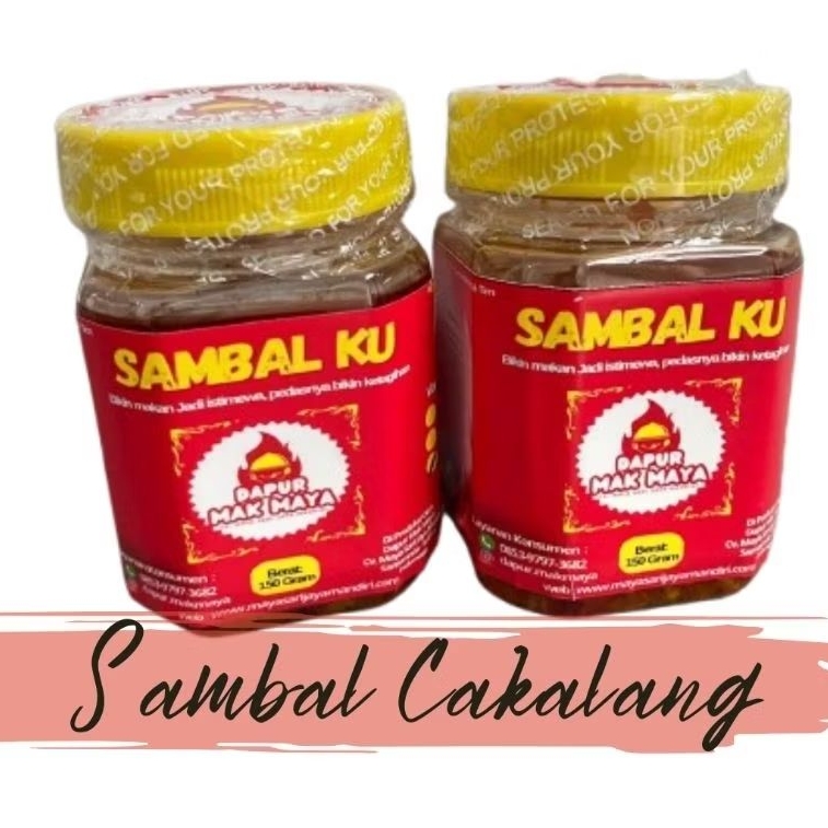 

SAMBAL Cakalang / 160Gram / Pedas /Halal