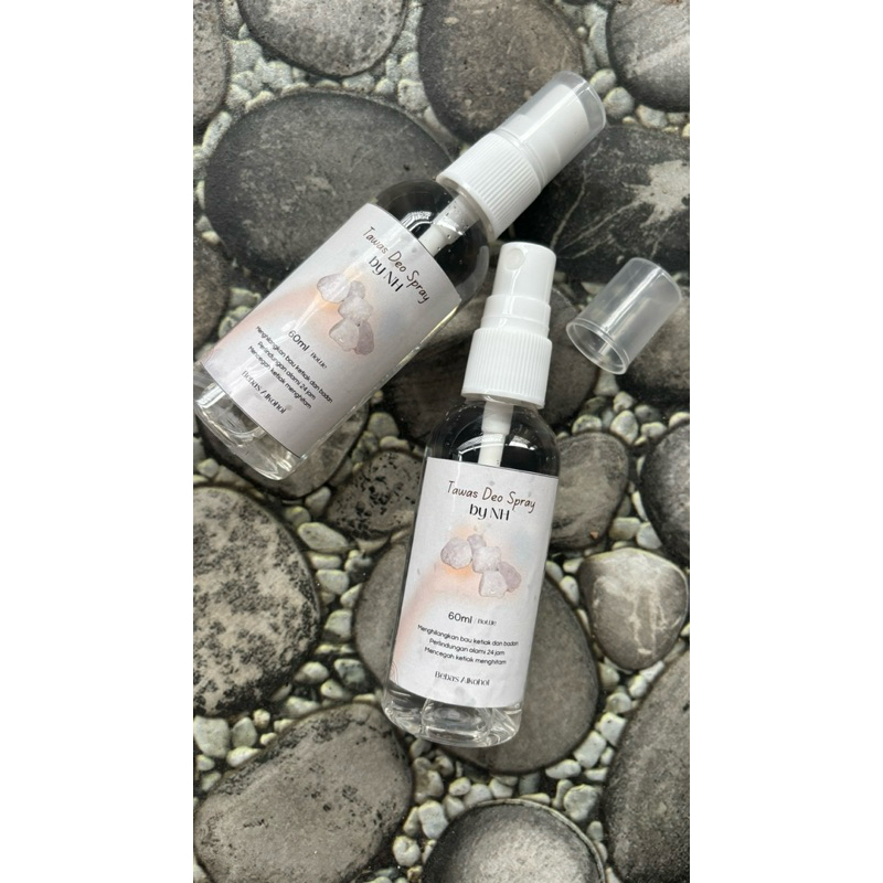 TAWAS DEODORANT SPRAY BY NH NON ALKOHOL 100% | BEBAS BASAH DAN BAU BADAN