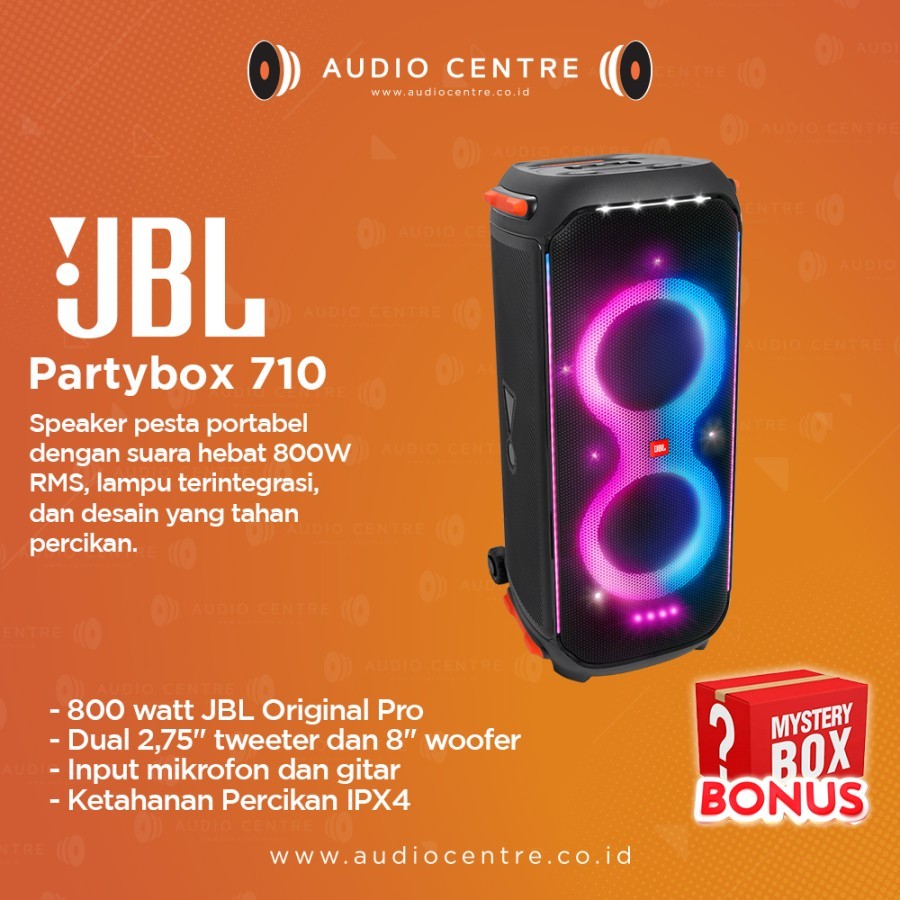 JBL Partybox 710 Partybox710 Bluetooth Speaker garansi IMS - JBL PB 710