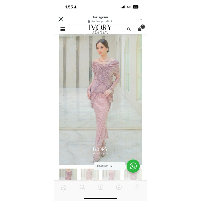 Kebaya Ivory Studio RTW
