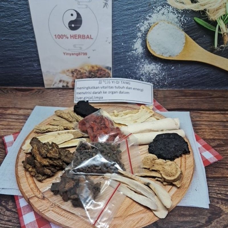 

ciak po YI QI TANG 益气汤 C13 vitalitas tubuh dan energi
