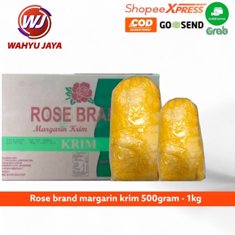 

Rose brand margarin krim 1kg