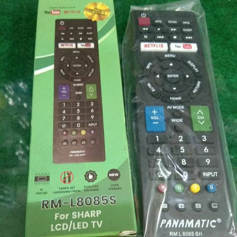 remote tv khusus smart tv led Sharp
