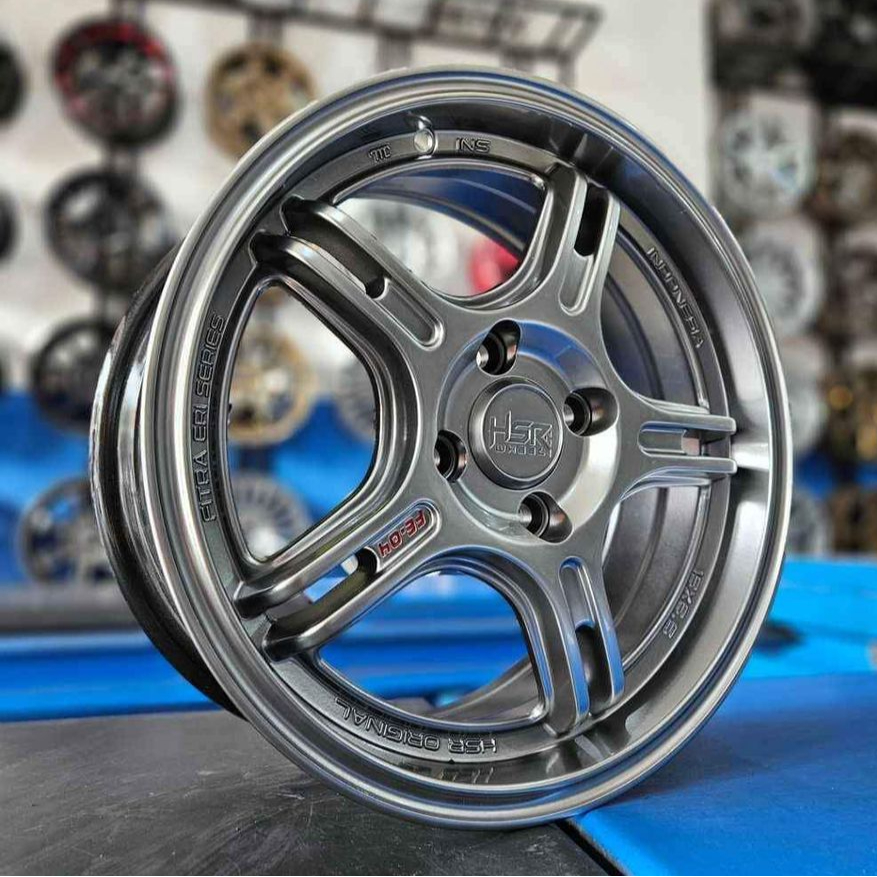 Velg Racing Mobil Ignis, Datsun, Brio, Ring 15 Palang 5 Hsr Wheel Fe04
