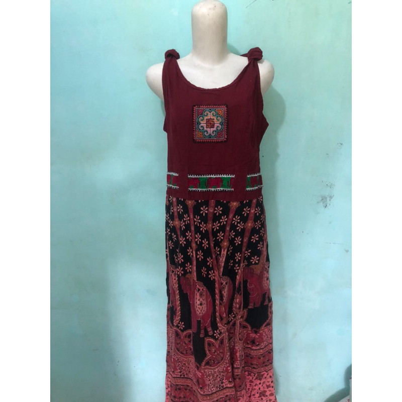 Inner dress batik wanita