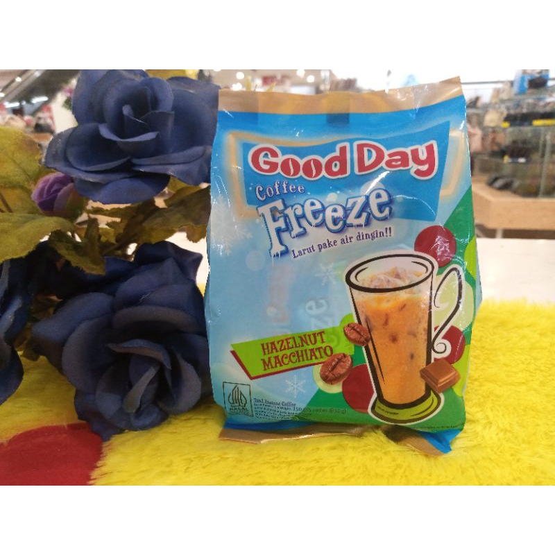 

good day frezee hazelnut macchiato