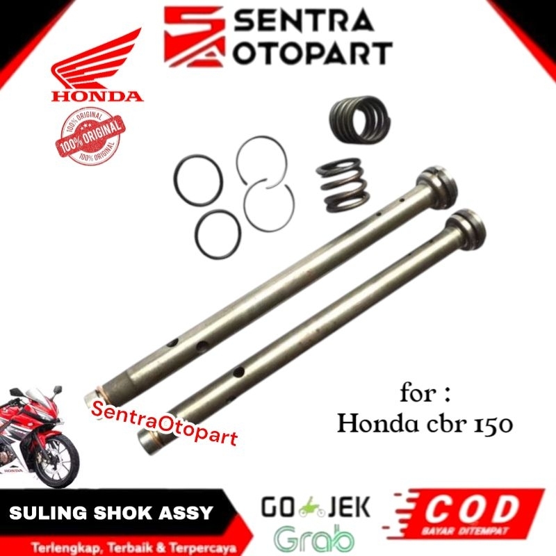 Suling shok shock shobreaker depan cbr 150 led k45 original