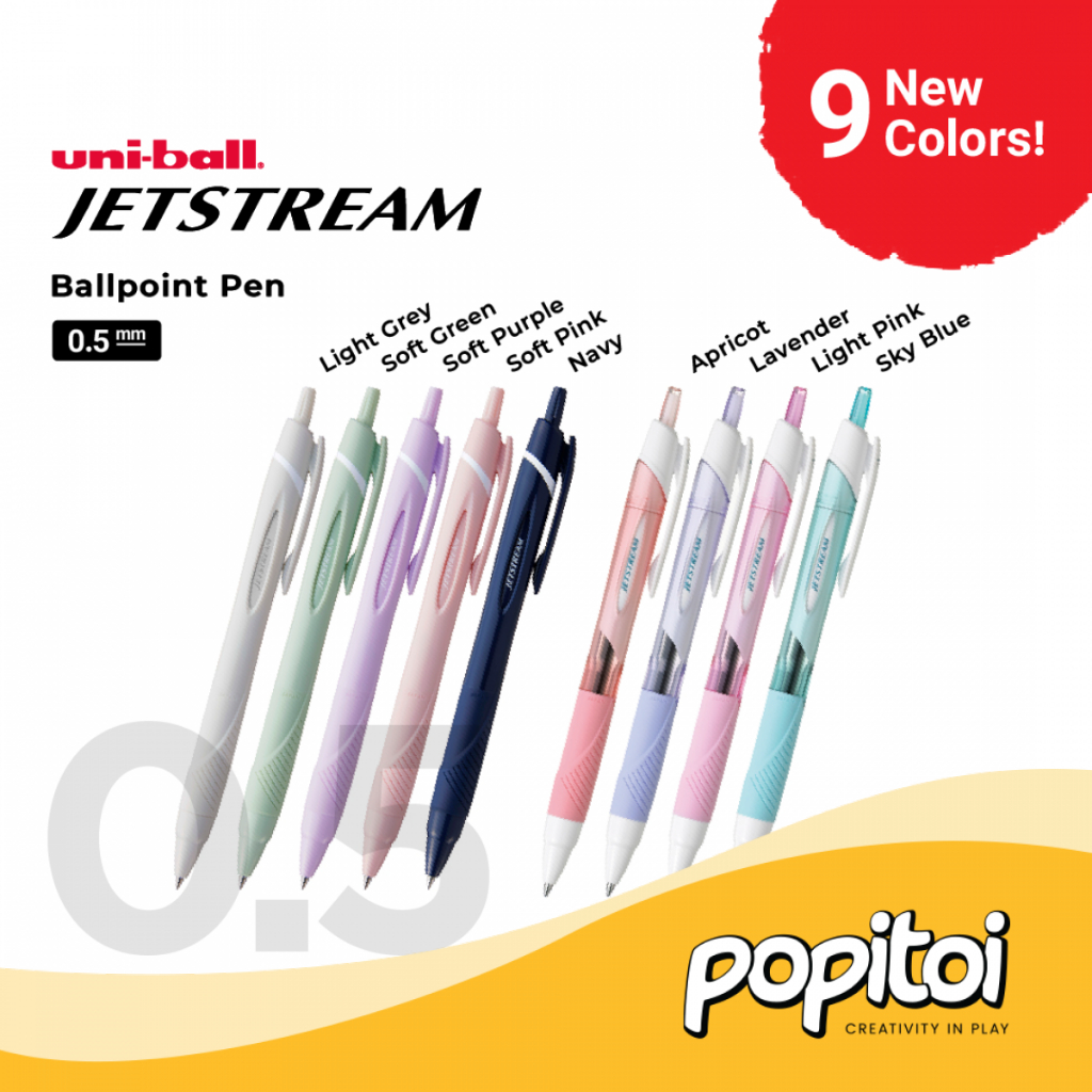 

Uniball Jetstream SXN-150 Ballpoint Pen 0.5 mm Pulpen Uni Ball
