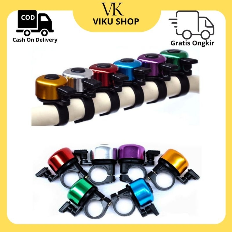 Bel Sepeda / Kring Kring / Bell Sepeda Stainless Steel Safety Cycling Horn Sepeda Lipat Dan Gunung