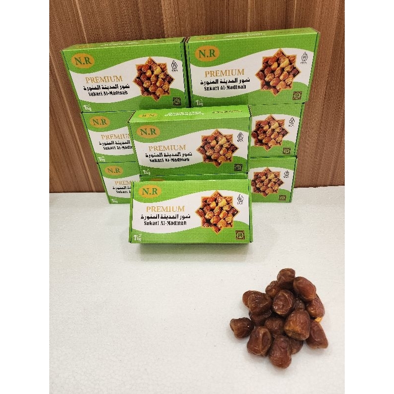 

Kurma Sukari Al-Qassim Premium 1kg Best Seller Kurma Madu Sukari/Kurma Raja Premium 1kg Best Seller