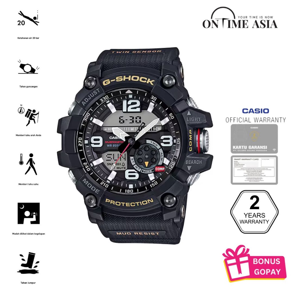 Casio G-SHOCK GG-1000-1ADR / GG1000-1A Original & Garansi