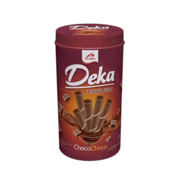 

Deka Wafer Roll Choco Choco 300 gram Kaleng Dua Kelinci