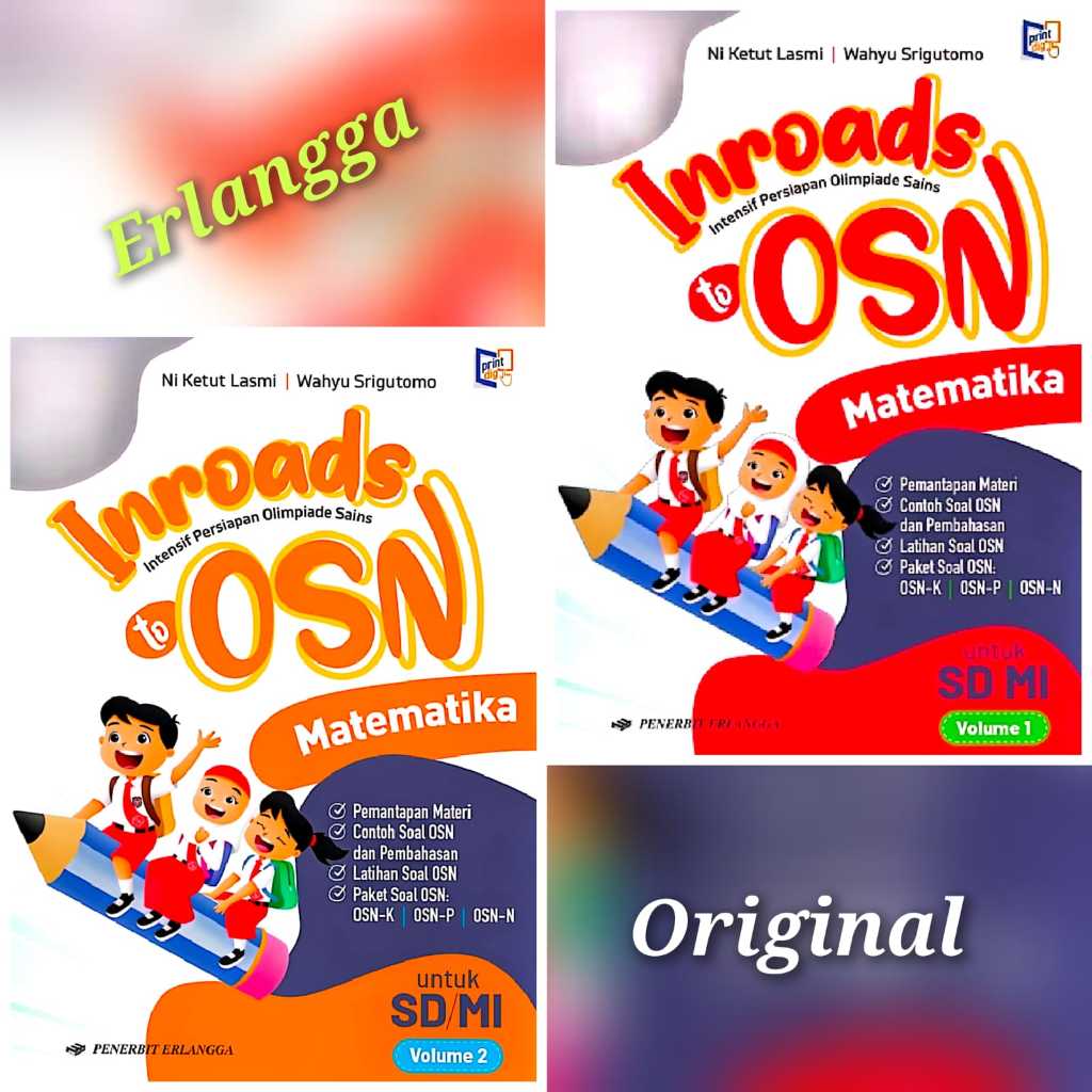 INROADS TO OSN MATEMATIKA SD/MI Erlangga Kurikulum Merdeka