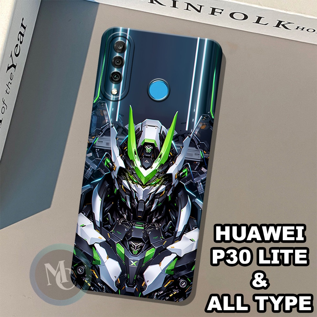 CC36/Softcase karet lentur untuk huawei p30 lite/Motif gundam/case huawei p30 lite /kesing huawei p3