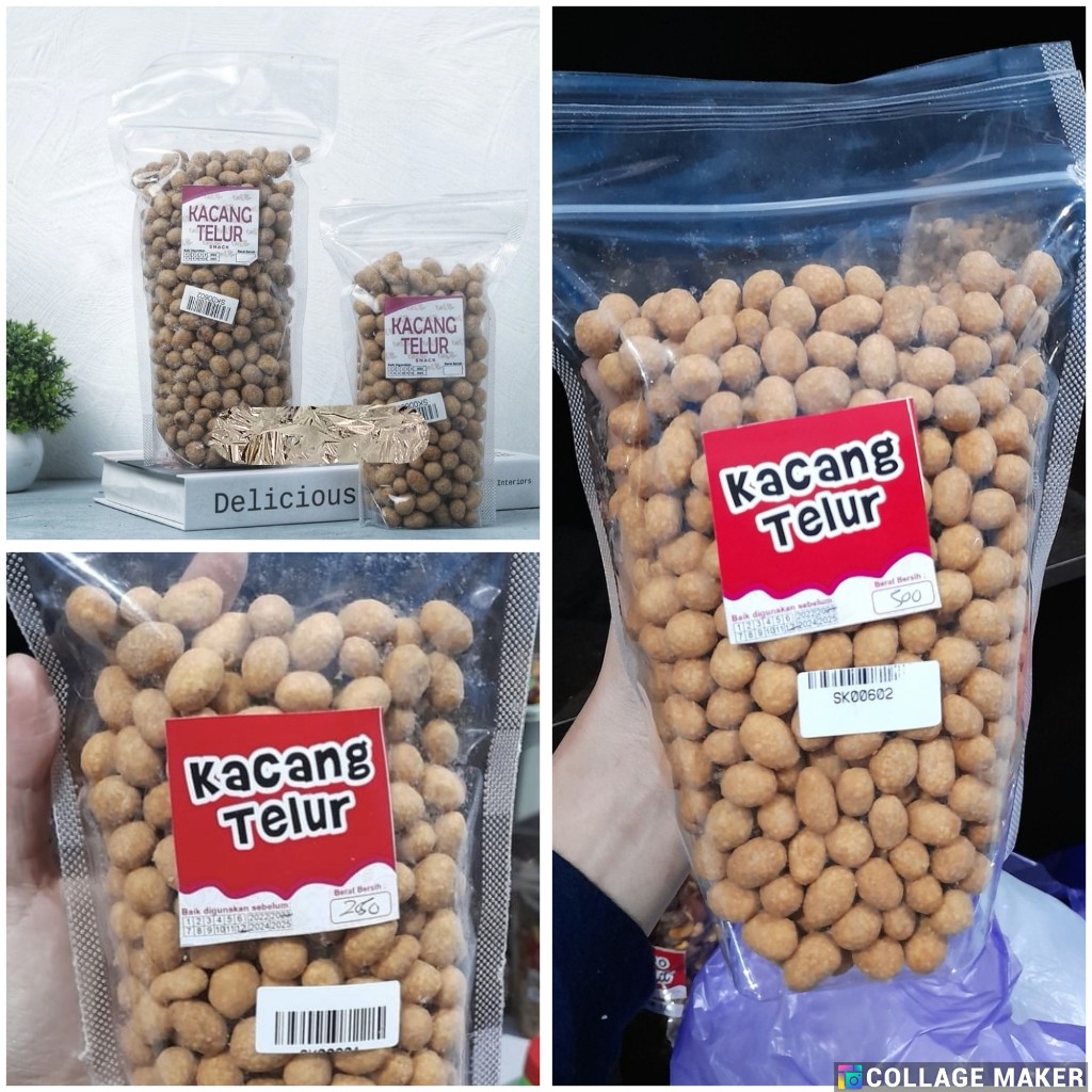 

Kacang telur Kiloan 250gram