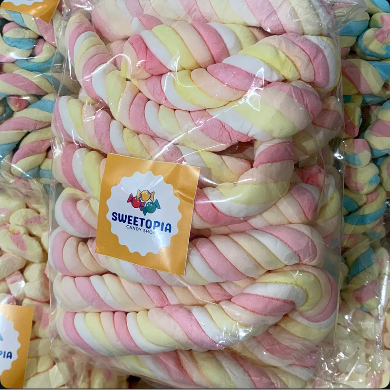 Marshmallow kiloan murah tambang panjang 1/2kg (500gr)